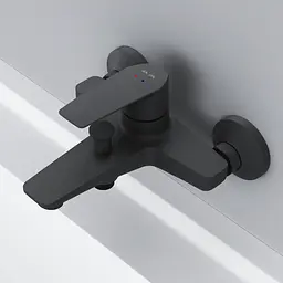 Змішувач для ванни Am.Pm Gem black matt F90E10022 Чорний матовий - мініатюра 11