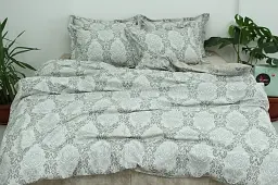Комплект постільної білизни з компаньйоном TAG Tekstil R-T9261 Євро