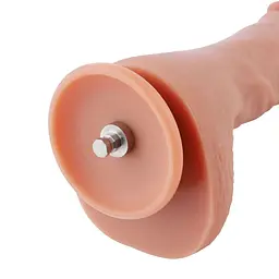 Фалоімітатор Hismith 8.3″ 2-layers Silicone Flesh Dildo ультрареалістичний для секс-машин - мініатюра 6