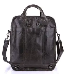 Чоловіча шкіряна сумка Vintage 33х39,5х10 см sum0012457 - мініатюра 5