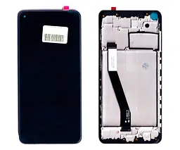 Дисплей Xiaomi Redmi Note 9/ Redmi 10X 4G чорний + рамка