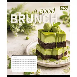 Набір зошитів Yes Brunch А5 18 аркушів у клітинку 25 шт. (769098) - мініатюра 2