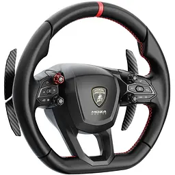 Кермо MOZA Racing Lamborghini Revuelto for PC, 34см, 26кн., RGB - мініатюра 2