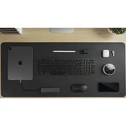 Килимок Для мишки MiiiW Solid Leather Mouse pad 900х400 мм чорний - мініатюра 6