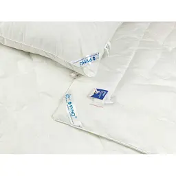 Ковдра зимова зі штучного лебединого пуху Руно в тіку 172х205 см білий - мініатюра 4