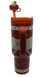 Термос термочашка Stanley Quencher H2.0 Tumbler Світиться у темряві 1,18 л Hello Kitty Love Edition KT7001977 - мініатюра 7