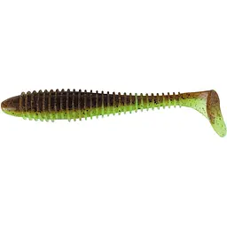 Силікон Keitech Swing Impact Fat 4.8 5 шт/уп к: Коричневий/Зелений (1013-1551.02.65)