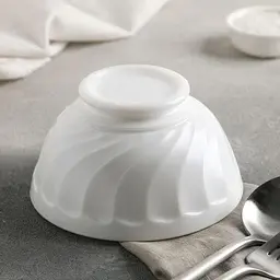 Салатник-піала Luminarc Arcoroc Trianon 460 мл на ніжці білий (D6878) - мініатюра 3