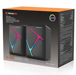 Акустична система Real-EL 2.0 S-75 Black (EL121100015) - мініатюра 7