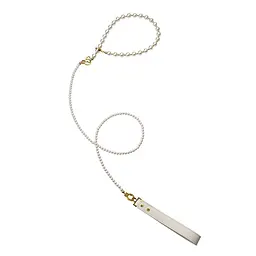 Перлинний нашийник з повідцем LOCKINK Pearl Collar & Leash Set - мініатюра 1