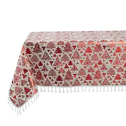 Скатертина Lotus Home - New Year червона 140x180 - мініатюра 5