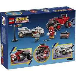 Конструктор LEGO Sonic the Hedgehog Автомобіль Сільвера vs. монстр вантажівки Наклза 378 деталей (77118) - мініатюра 8