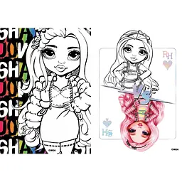 Дитяча книжка-розмальовка Rainbow LCB10 зі стікерами - мініатюра 2