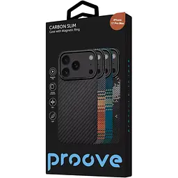 Чохол Proove Carbon Slim with Magnetic Ring для Apple iPhone 17 Pro Max Onyx (PCCSIP17PM60) [161287] - мініатюра 4