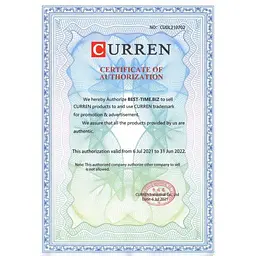 Чоловічий наручний класичний годинник Curren Pacific (Сріблястий) - мініатюра 9