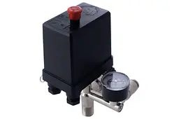 Прессостат реле тиску для компресора в зборі Intertool PT-9097 380 В - мініатюра 4