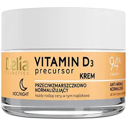 Крем дневный Delia Cosmetics Vitamin D3 против морщин 50 мл