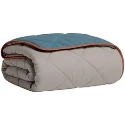 Покривало Cosas TAUPE STONE CS7 200х220 см стьобане двостороннє на ліжко та диван (Blanket_84Quartz_68Sky_kt_101Brick_200x220)