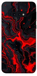 TPU чохол Demsky Black red marble для Samsung Galaxy S10e