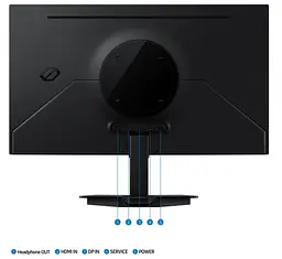 Монітор Samsung 27" LS27FG502SIXUA QHD OLED 180Hz (LS27FG502SIXUA) - мініатюра 5