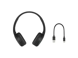 Навушники з мікрофоном Sony WH-CH510 Black - мініатюра 4