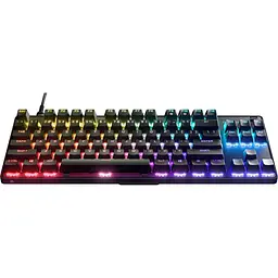 Клавіатура SteelSeries Apex 9 TKL RGB Linear OptiPoint Optical USB Black (64847) - мініатюра 2
