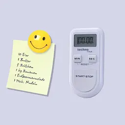 Таймер кухонний Technoline KT100 Magnetic White (KT100) - мініатюра 3