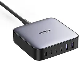 Зарядное устройство для Ugreen 6xUSB 200W GaN (4хUSB-C+2xUSB-A) CD271 (40914)