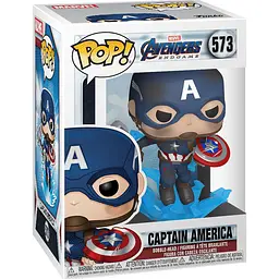 Фігурка Funko Pop! Avengers Endgame: Капітан Америка з мйольніром 9.6см (45137) [117709] - мініатюра 5