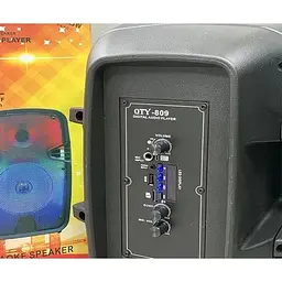Портативна акустична система XPRO OTY-809 з Bluetooth RGB чорна (MER-15707_1473) - мініатюра 5