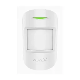 Бездротовий датчик руху і розбиття скла Ajax CombiProtect White (7170.06.WH1/38097.06.WH1) - мініатюра 2