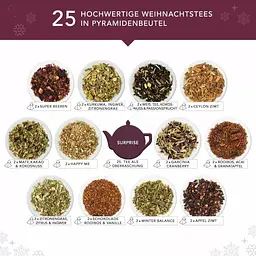 Адвент-календар English Tea Shop White Ornaments,50 г (25 шт. х 2 г) (914377) - мініатюра 5