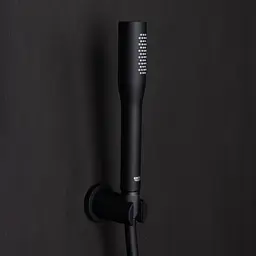 Ручний душ 1 режим струменя Grohe Euphoria Cosmopolitan Stick 22126KF0, Чорний матовий - мініатюра 6
