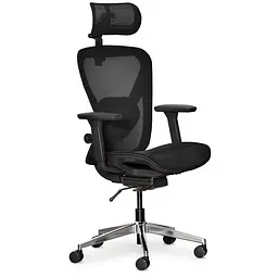 Кресло Mealux Q1 Air Black (арт. HF-Q1 M/B)
