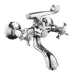 Змішувач для ванни Cron Zeus 142 CR0077 Хром