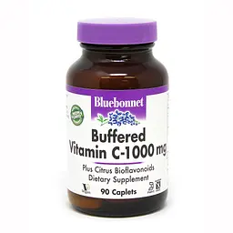Вітаміни та мінерали Bluebonnet Nutrition Buffered Vitamin C 1000 mg, 90 каплет