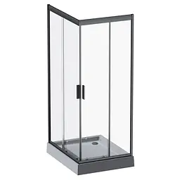 Душова кабіна AM.PM 100x80 без піддона black W90UG-403-100280-BT - мініатюра 2