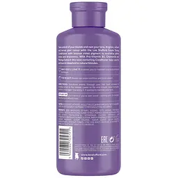 Кондиціонер для освітленого волосся Lee Stafford Bleach Blondes Purple Toning Conditioner тонуючий 250 мл - мініатюра 2