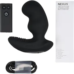 Масажер простати Nexus Ride Extreme Dual Motor Remote Control Prostate Vibrator Black - мініатюра 7