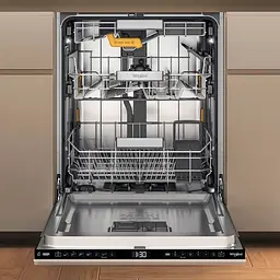 Посудомийна машина Whirlpool вбудовувана, 14 комплектів A+++, 60 см, дисплей, білий - мініатюра 4