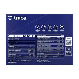 Вітамінно-мінеральний комплекс Trace Електроліти, смак лимон-лайм, Electrolyte Stamina PowerPak, 30 пакето (TMR00052) - мініатюра 2