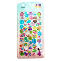 Набір 3D-наліпок "Тікі натхнення" Tiki Wiki 25ESE009-06 серії Crystal