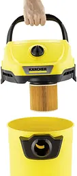 Пилосос професійний Karcher WD 3 V-17/4/20 1000 Вт контейнер 17 л 4.53 кг - мініатюра 8