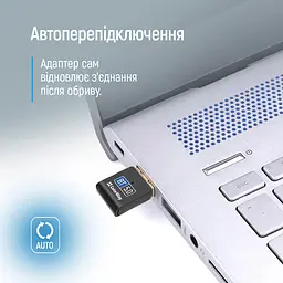 Адаптер Bluetooth v5.0 USB, чорний Colorway - мініатюра 6