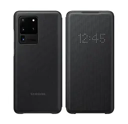 Чохол-книжка Official LED View Wallet Cover EF-NG988PBEGRU для Samsung Galaxy S20 Ultra (6.9") Чорний - мініатюра 5