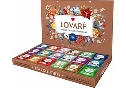 Чай Подарунковий Lovare Great Pertea Collection 90 пакетиків Коричневий 155 г - мініатюра 2