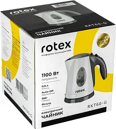Електрочайник Rotex RKT60-G 0.9 л білий - мініатюра 3