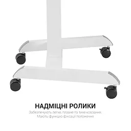 Мобільний робочий столик OfficePro White (ODM460W) - мініатюра 7