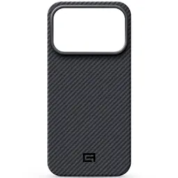 Чохол до мобільного телефона Armorstandart BlackIcon Aramid Twill MagCase Apple iPhone 17 Pro Black (ARM90149)