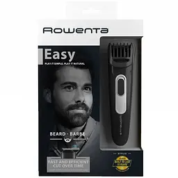 Тример Rowenta Stylis TN2801F4 для бороди та вусів  чорний (TN2801F4) - мініатюра 4